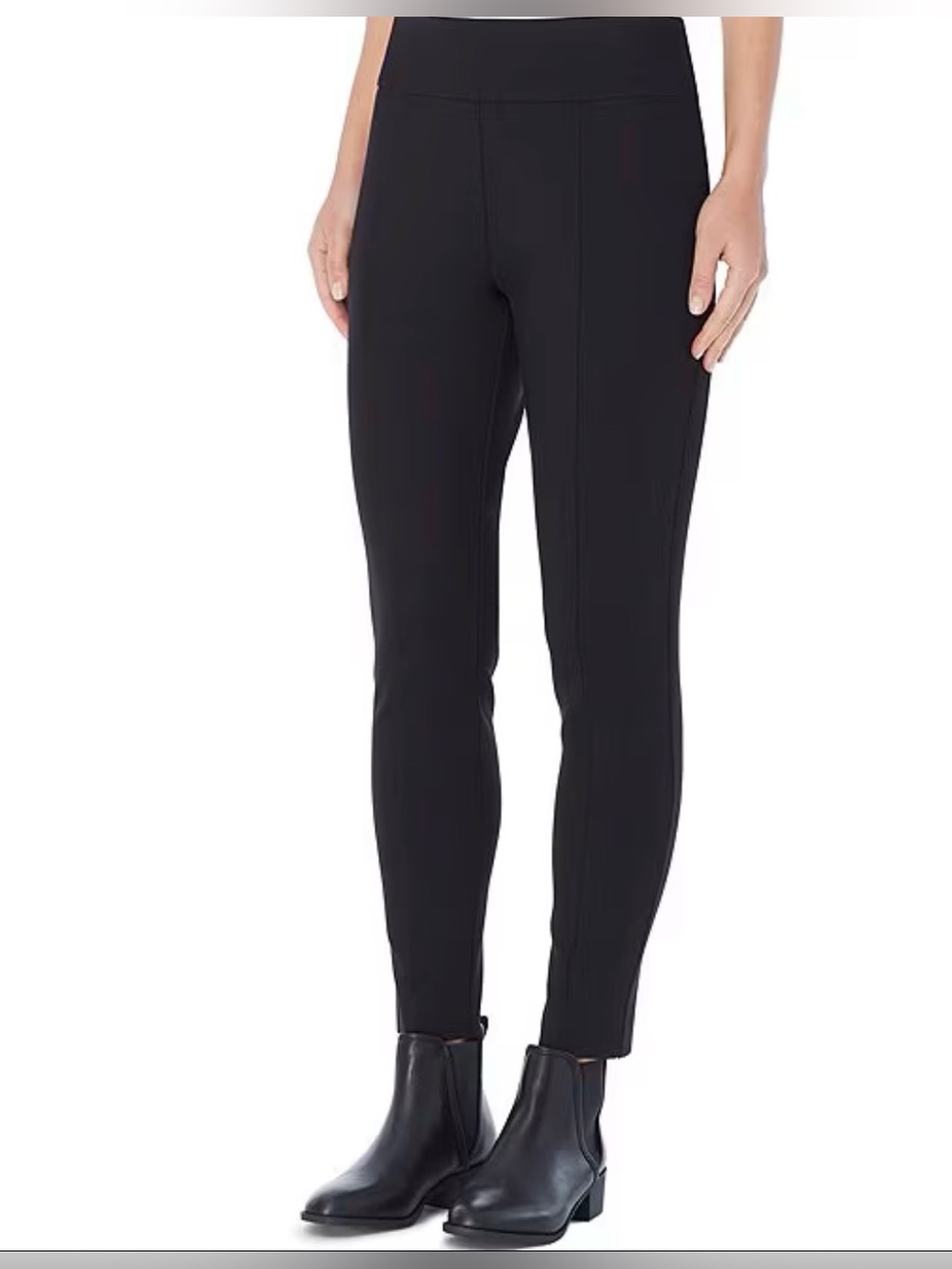 Jones New York Ponte Knit Skinny Leg Pull-On Pants